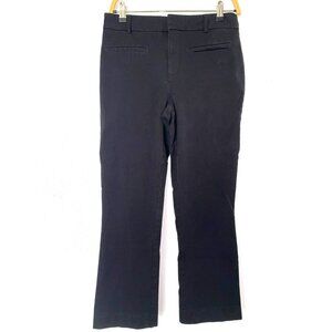Maeve By Anthropologie Black Straight-Leg Cropped Pants Size 6